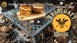 muskoka bros goso bushcraft burger camping grill 